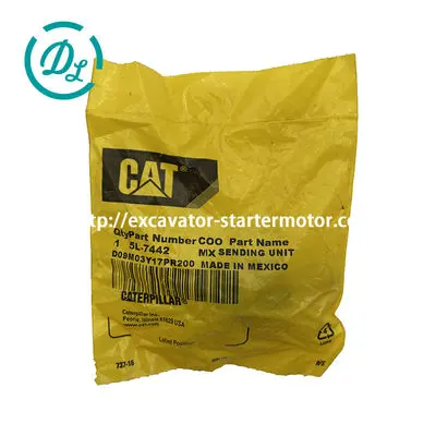 5L-7442 24V Engine Temperature Sender for 3412 3512 3516 Engines, OEM/reference 5L-7442, Engine Temperature Sender, product view 6