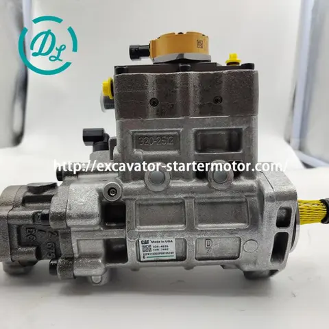 326-4635 Fuel Injection Pump for 320D 321D 323D Excavators, OEM/reference 326-4635, Fuel Injection Pump Group, product view 2