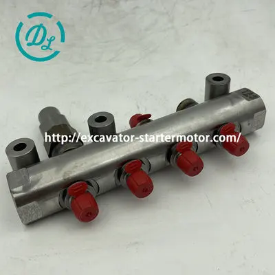 438-3414 Fuel Rail Assembly for Perkins 1104D-E44T, OEM/reference 438-3414, Fuel Rail Assembly, product view 7