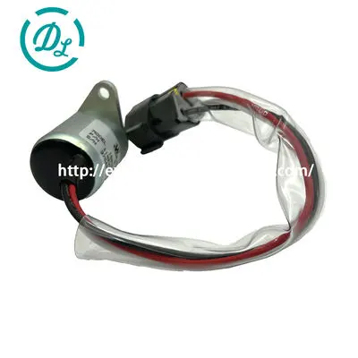 119233-77932 Fuel Shut Off Solenoid for VIO40-5 4TNV88, OEM/reference 119233-77932, Fuel Shut Off Solenoid, product view 4