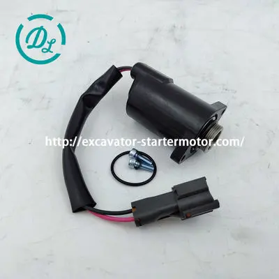 LL001140 Solenoid Valve for Sumitomo SH200 SH240 SH350 Excavators, OEM/reference LL001140, Solenoid Valve, product view 6