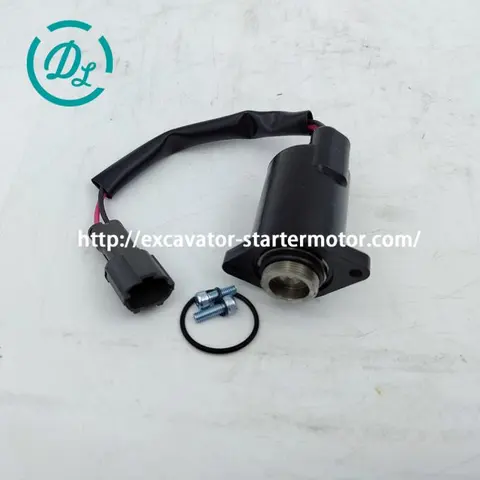 LL001140 Solenoid Valve for Sumitomo SH200 SH240 SH350 Excavators, OEM/reference LL001140, Solenoid Valve, product view 3