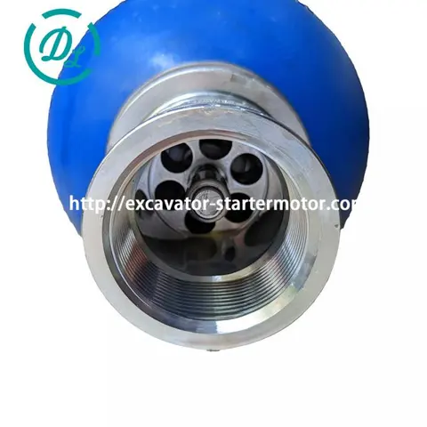 EHV10-330/90 10L 330 bar Bladder Accumulator for Hydraulic Power Systems, OEM/reference EHV10-330/90, 10 L High-Pressure Bladder Accumulator, product view 2