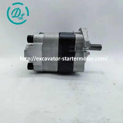 B0600-27018 Hydraulic Gear Pump for Yanmar VIO55, OEM/reference B0600-27018, Hydraulic Gear Pump, product view 6