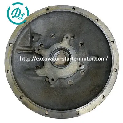 EexcavaStart Komatsu PC78US-6 Excavator Main Pump Flange 708-3T-11210 708-3T-04220, OEM/reference 708-3T-11210, Product Identity and Fitment Verification Pending, product view 1