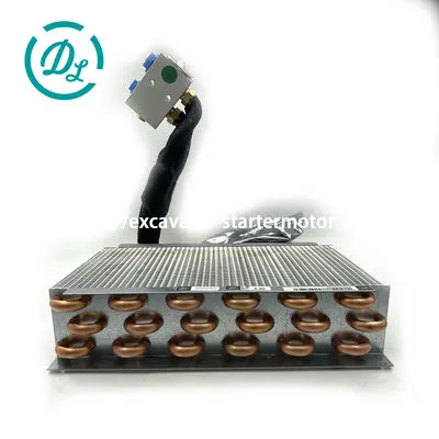 7031403 AC Evaporator Core for E32 E35 E42 E45 E50 E55 Excavators, OEM/reference 7031403, Air-Conditioning Evaporator Core