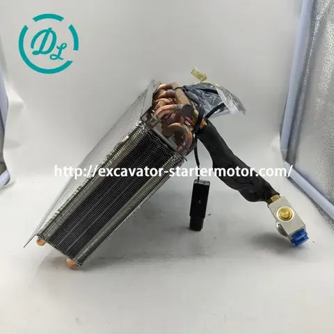 7031403 AC Evaporator Core for E32 E35 E42 E45 E50 E55 Excavators, OEM/reference 7031403, Air-Conditioning Evaporator Core, product view 6