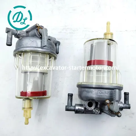 RD451-51360 Fuel Water Separator Assembly for Kubota KX040-4 KX057-4 U55-4, OEM/reference RD451-51360, Fuel Water Separator Assembly, product view 2
