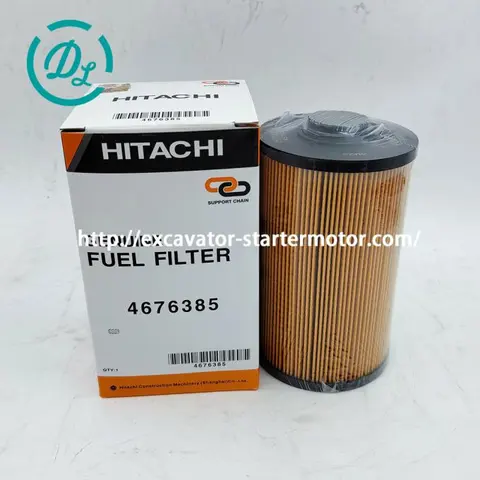 4676385 Fuel Filter for Hitachi ZX200-3 ZX500-5G, OEM/reference 4676385, Fuel Filter, product view 2