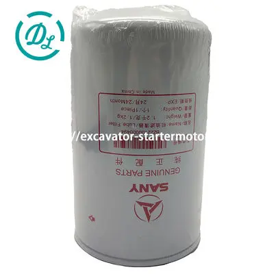 60333601 B222100000494 W 1223 Oil Filter for Sany SY115 SY135C SY235C, OEM/reference 60333601, 1 1/2-12 Spin-On Engine Oil Filter, product view 1