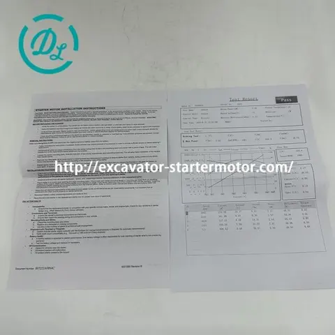 S13-294 12V 2.0kW 15T Starter Motor for John Deere 184 G-tier 204 G-tier, OEM/reference S13-294, Starter Motor, product view 2