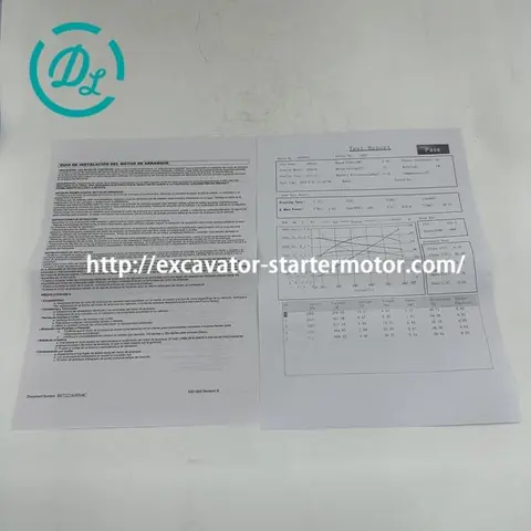 S13-294 12V 2.0kW 15T Starter Motor for John Deere 184 G-tier 204 G-tier, OEM/reference S13-294, Starter Motor, product view 3