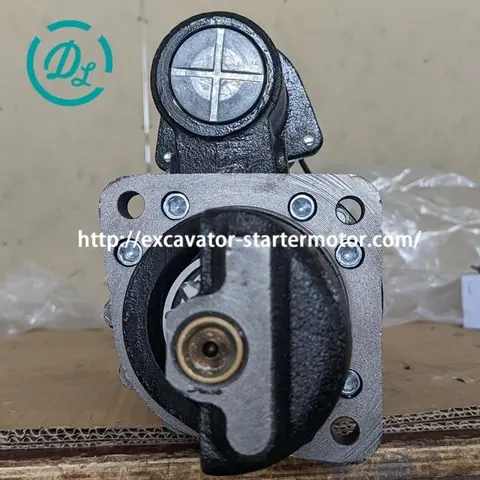 600-813-4410 24V 2.8kW 9T Starter Motor for Komatsu PC60-6 PC60-7, OEM/reference 600-813-4410, Starter Motor, product view 4