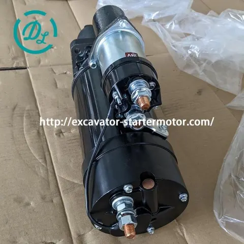 600-813-4410 24V 2.8kW 9T Starter Motor for Komatsu PC60-6 PC60-7, OEM/reference 600-813-4410, Starter Motor, product view 5