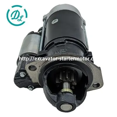600-813-4410 24V 2.8kW 9T Starter Motor for Komatsu PC60-6 PC60-7, OEM/reference 600-813-4410, Starter Motor, product view 7