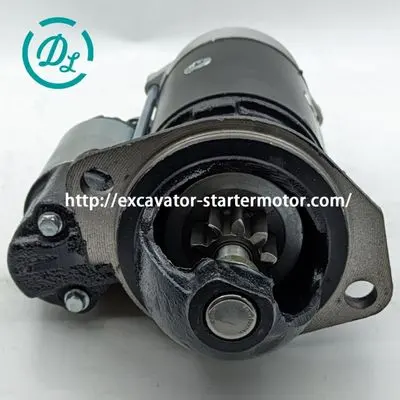600-813-4410 24V 2.8kW 9T Starter Motor for Komatsu PC60-6 PC60-7, OEM/reference 600-813-4410, Starter Motor, product view 8