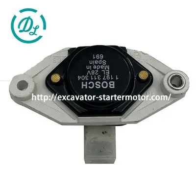 1197311304 24V 28.5V-Setpoint Alternator Voltage Regulator for Heavy-Duty Alternators, OEM/reference 1197311304, Alternator Voltage Regulator