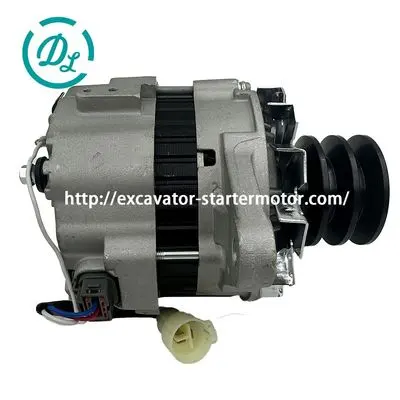 20113N 24V 50A Alternator for Hitachi EX120 EX150, OEM/reference 20113N, Alternator, product view 6