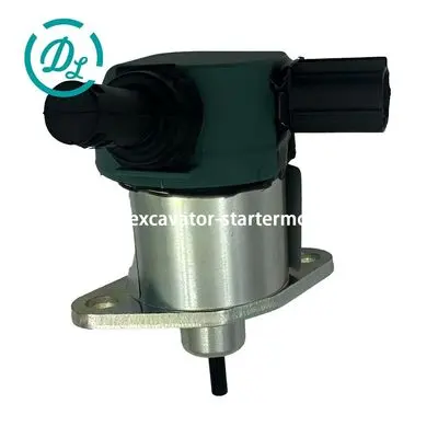 17208-60016 Fuel Shut Off Solenoid for Kubota V2403, OEM/reference 17208-60016, Fuel Shut Off Solenoid, product view 5