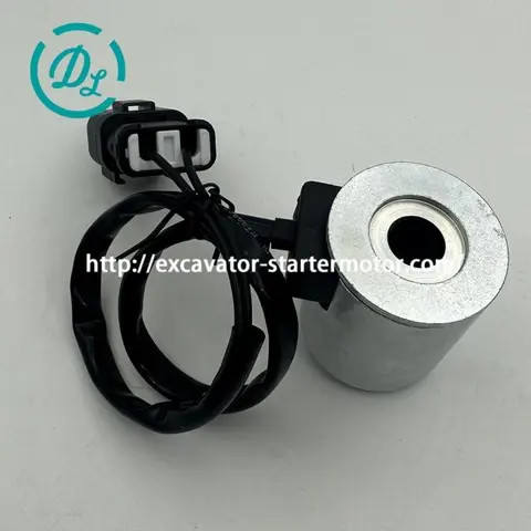 323-9531 24V Solenoid Valve Coil for CAT 725 730 735 740B, OEM/reference 323-9531, Solenoid Valve Coil, product view 2