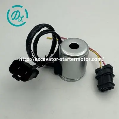 323-9531 24V Solenoid Valve Coil for CAT 725 730 735 740B, OEM/reference 323-9531, Solenoid Valve Coil, product view 4