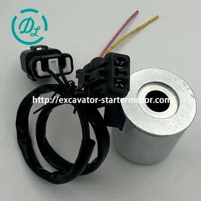 323-9531 24V Solenoid Valve Coil for CAT 725 730 735 740B, OEM/reference 323-9531, Solenoid Valve Coil, product view 5