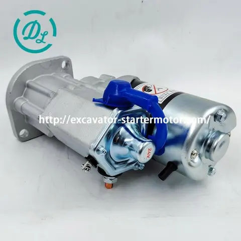 600-863-3210 24V 3.0kW 11T Starter Motor for Komatsu PC130-7 PC130-7K, OEM/reference 600-863-3210, Starter Motor, product view 2