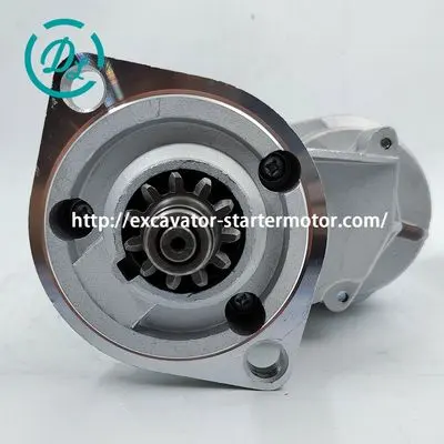 600-863-3210 24V 3.0kW 11T Starter Motor for Komatsu PC130-7 PC130-7K, OEM/reference 600-863-3210, Starter Motor, product view 5