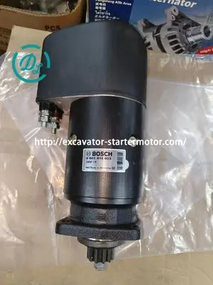0001410062 24V 5.5kW 11T Starter Motor for Weichai WD615, OEM/reference 0001410062, Starter Motor, product view 4