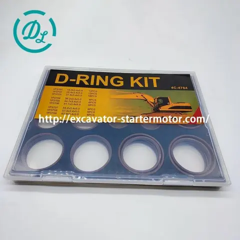 270-1535 4C-4784 90A Nitrile D-Ring Seal Kit for Hydraulic Equipment, OEM/reference 270-1535, D-Ring Seal Kit, product view 2