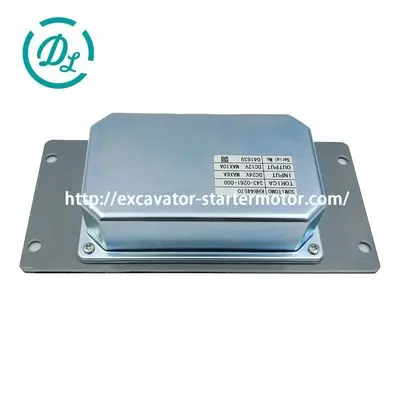 KHR44570 KHR2447 12V 10A DC-DC Converter for Sumitomo and Case Excavators, OEM/reference KHR44570, DC-DC Converter - 12V 10A Output, product view 6