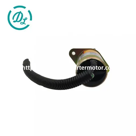 SA-5132-12 EHB4813-1 12V 3-Wire Fuel Shutoff Solenoid for Deutz Engines, OEM/reference SA-5132-12, 12V Three-Wire Fuel Shutoff Solenoid, product view 2