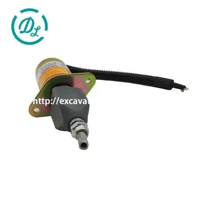 SA-5132-12 EHB4813-1 12V 3-Wire Fuel Shutoff Solenoid for Deutz Engines, OEM/reference SA-5132-12, 12V Three-Wire Fuel Shutoff Solenoid, product view 4