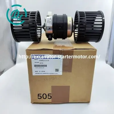 KHR31210 Blower Motor for Case CX75C SR CX80C CX145C SR CX235C SR, OEM/reference KHR31210, Cab HVAC Blower Motor Assembly, product view 8