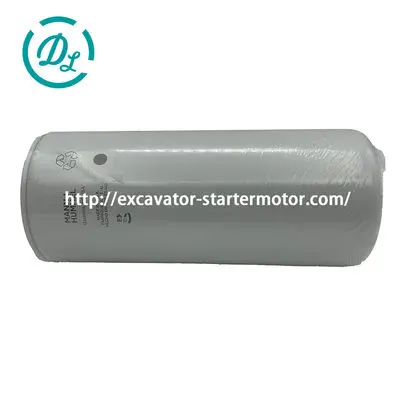 33948 5-Micron Fuel Filter for Komatsu PC400-7 SAA6D125E-3, OEM/reference 33948, 5-Micron Spin-On Diesel Fuel Filter, product view 1