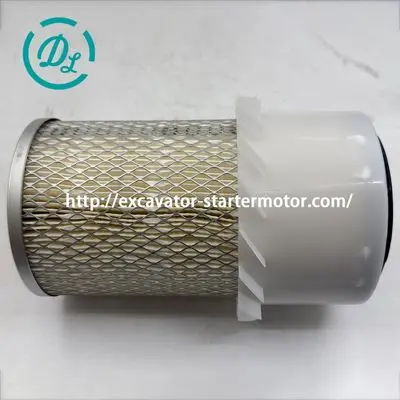42134 235.7mm Engine Air Filter for John Deere Tractors, OEM/reference 42134, Finned Cellulose Engine Air Filter, product view 1