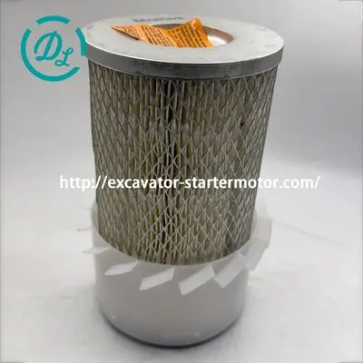 42134 235.7mm Engine Air Filter for John Deere Tractors, OEM/reference 42134, Finned Cellulose Engine Air Filter, product view 4