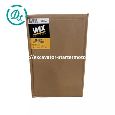 46607 417.8mm Heavy-Duty Air Filter for Komatsu PC300-7 PC360LC-10, OEM/reference 46607, Heavy-Duty Outer Engine Air Filter, product view 2