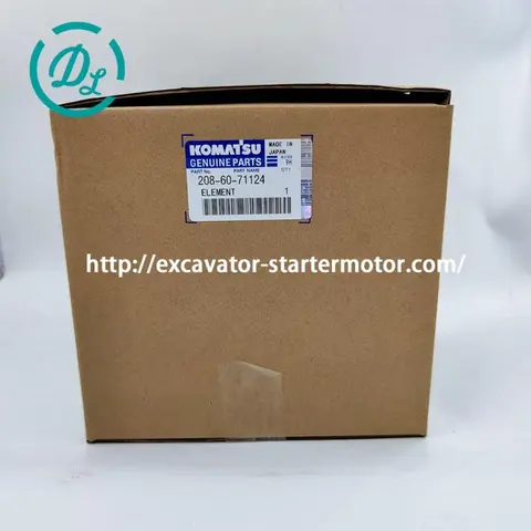 208-60-71124 Transmission Oil Filter for Komatsu PC490LC-11 HM400-5, OEM/reference 208-60-71124, Hydraulic / Transmission Oil Filter Element, product view 2