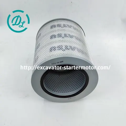 208-60-71124 Transmission Oil Filter for Komatsu PC490LC-11 HM400-5, OEM/reference 208-60-71124, Hydraulic / Transmission Oil Filter Element, product view 4