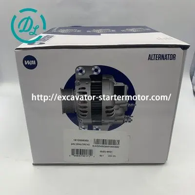 1812005303 24V 50A Alternator for Case CX210N CX700, OEM/reference 1812005303, Alternator, product view 5