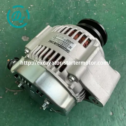 102211-9010 12V 90A Alternator for CAT 302.5C Mini Excavator 303CR Mini Excavator, OEM/reference 102211-9010, Alternator, product view 2
