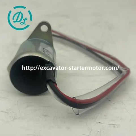 1503ES-12S5SUC5S Fuel Shut Off Solenoid Valve for 4TNV94 4TNV98, OEM/reference 1503ES-12S5SUC5S, Fuel Shut Off Solenoid Valve, product view 2