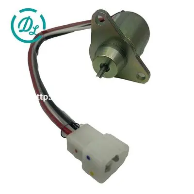 1503ES-12S5SUC5S Fuel Shut Off Solenoid Valve for 4TNV94 4TNV98, OEM/reference 1503ES-12S5SUC5S, Fuel Shut Off Solenoid Valve, product view 3