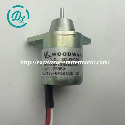1503ES-12S5SUC5S Fuel Shut Off Solenoid Valve for 4TNV94 4TNV98, OEM/reference 1503ES-12S5SUC5S, Fuel Shut Off Solenoid Valve, product view 4