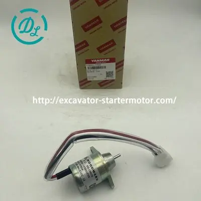 1503ES-12S5SUC5S Fuel Shut Off Solenoid Valve for 4TNV94 4TNV98, OEM/reference 1503ES-12S5SUC5S, Fuel Shut Off Solenoid Valve, product view 5