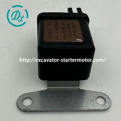 119650-77911 Glow Plug Relay for XCMG XE35U, OEM/reference 119650-77911, Glow Plug Relay, product view 4