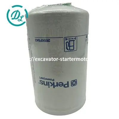 2656F843 Fuel Filter for Perkins 1104D 1106D Engines, OEM/reference 2656F843, Fuel Filter