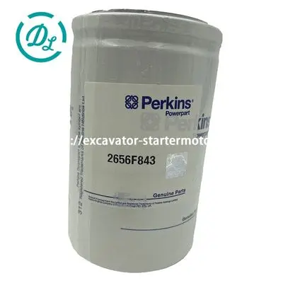 2656F843 Fuel Filter for Perkins 1104D 1106D Engines, OEM/reference 2656F843, Fuel Filter, product view 3