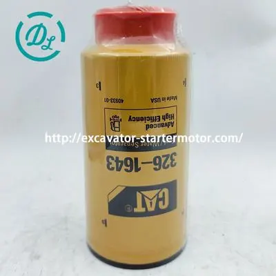 326-1643 Fuel Water Separator for CAT D6R XL III Dozer, OEM/reference 326-1643, Fuel Water Separator Filter